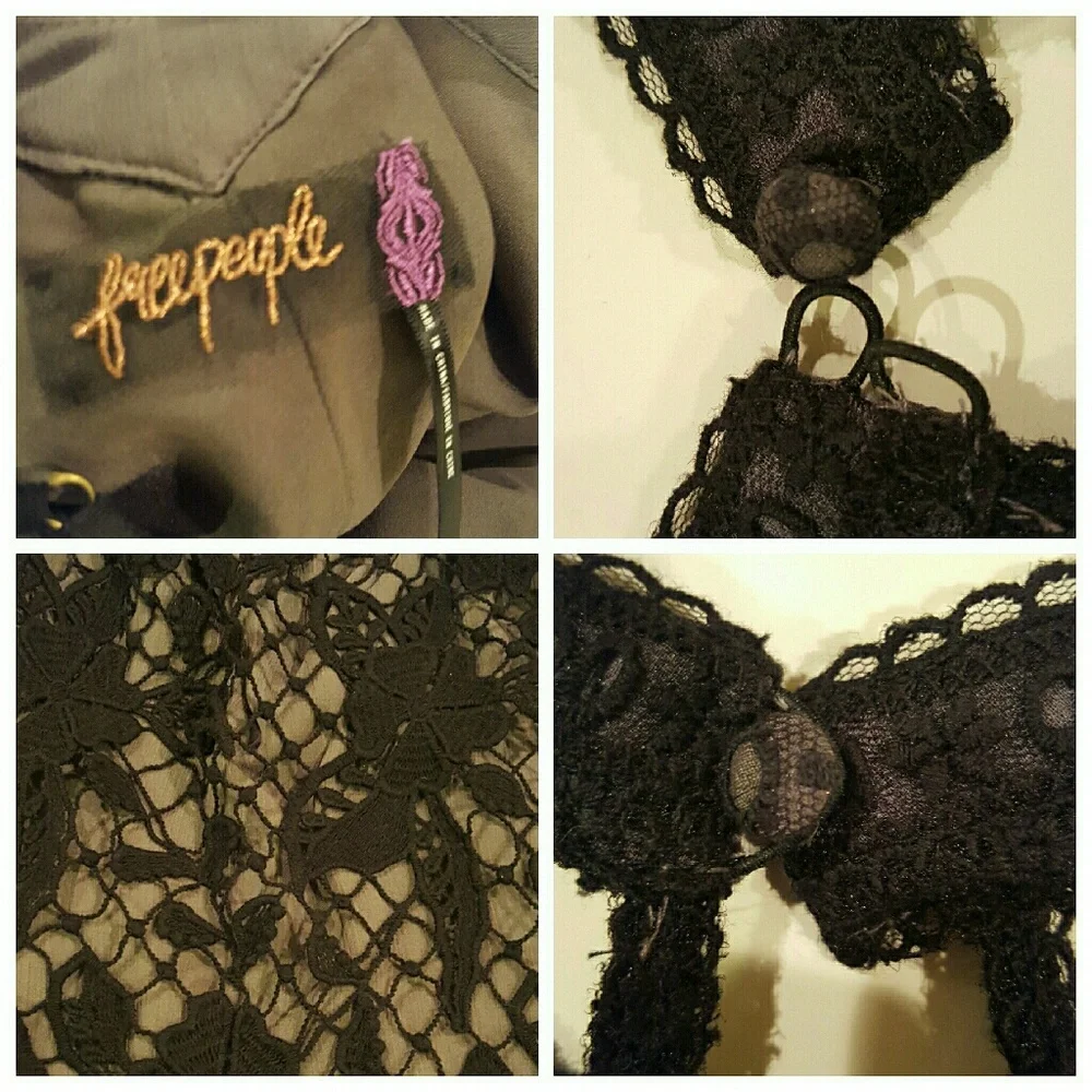 Free People Lace Halter Dress - Picture 4 of 4